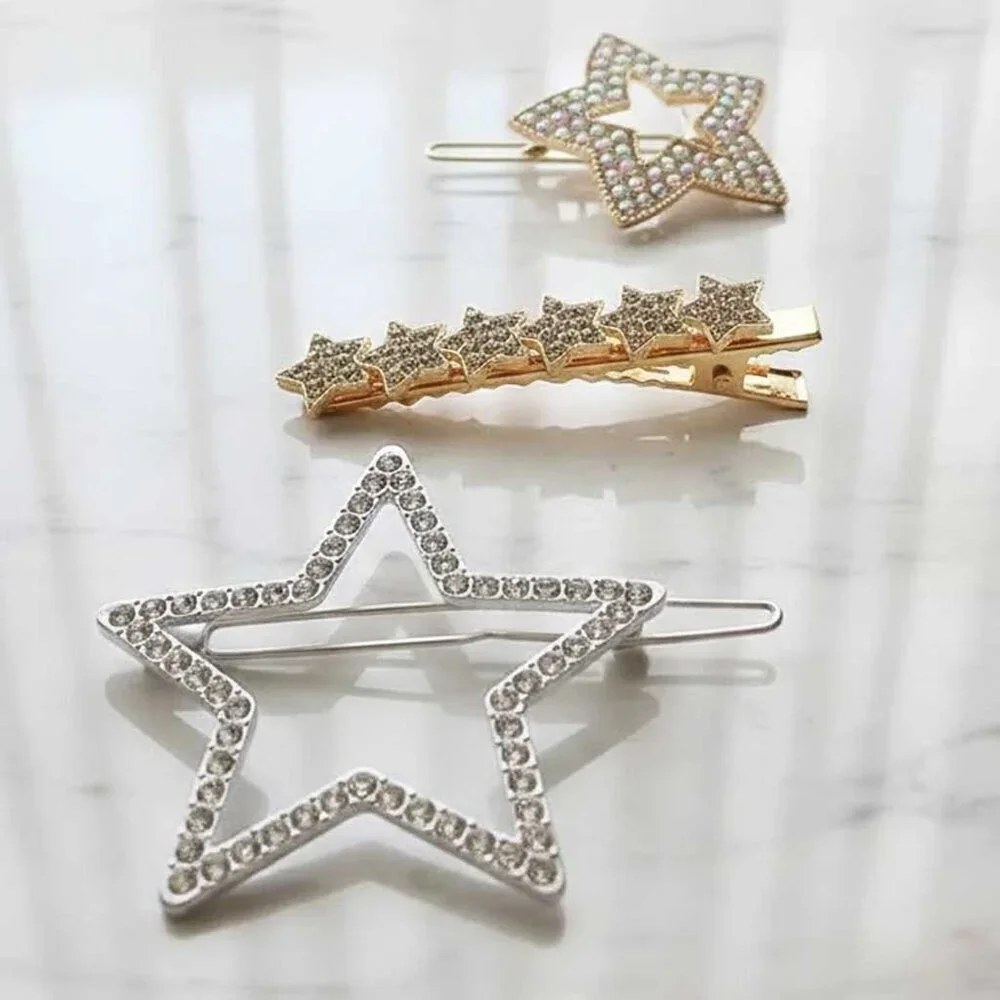 3 Piece Star Hair Accessory Set